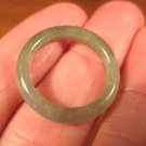Natural Grade A  Jadeite Jade ring stone mineral carving  Size 7 US  A909