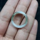 Natural  Grade A  Jadiete  Jade ring stone carving  Size 6.25  A7169