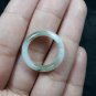 Natural  Grade A  Jadiete  Jade ring stone carving  Size 6.25  A7169