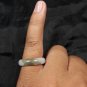Natural  Grade A  Jadiete  Jade ring stone carving  Size 6.25  A7169