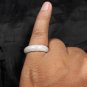 Natural  Grade A  Jadiete  Jade ring stone carving  Size 6.25  A7169