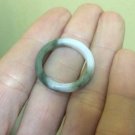 Natural Jade ring Thailand jewelry stone mineral art size 9.5  A48