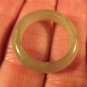 Natural Grade A  Jadeite Jade ring stone mineral carving  Size 7.5 US  A620