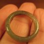 Natural  Jadeite Jade ring stone mineral carving  Size 7 US  A2108