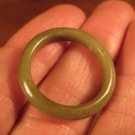 Natural Grade A  Jadeite Jade ring stone mineral carving  Size 9 US  A1051