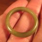 Natural Grade A  Jadeite Jade ring stone mineral carving  Size 9 US  A1051