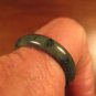 Natural Grade A  Jadeite Jade ring stone mineral carving  Size 9.75 US  A1053