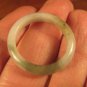Natural Grade A  Jadeite Jade ring stone mineral carving  Size 9.5 US  A1207