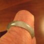 Natural Grade A  Jadeite Jade ring stone mineral carving  Size 9.5 US  A1207