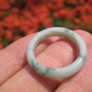 Natural Jade ring Thailand jewelry stone mineral art size 9.25  A142