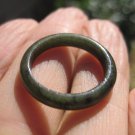Natural  Jadeite Jade ring stone mineral carving  Size 6.75 US  A28