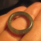 Natural Jade ring Thailand jewelry stone mineral art size 6.75  A315