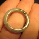 Natural Jadeite Jade ring Thailand jewelry stone mineral art size 6.75  A375