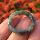 Natural Jade ring Thailand jewelry stone mineral art size 9.25  A180