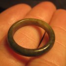 Natural Jadeite Jade ring Thailand jewelry stone mineral size 6.75  A535