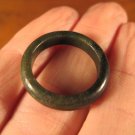 Natural  Jadeite Jade ring stone mineral carving  Size 6.75 US  A520