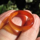 Natural Carnelian Agate ring Thailand jewelry stone art size 7 buy 1 get 1 free