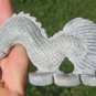 Natural Jadeite Jade Dragon statue carving mineral stone art