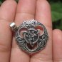 925 Silver Irish Trinity Celtic Knot Triquetra Pendant Necklace A12