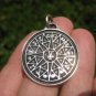 925 Silver King Solomon First Temple Jerusalem Pendant Necklace A10