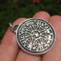 925 Silver King Solomon First Temple Jerusalem Pendant Necklace A10