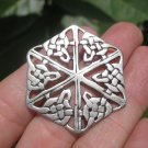 Large 925 Silver Celtic knot Flower Style Pendant Thailand Jewelry Art Large 925 Silver Celtic knot Flower Style Pendant Thailand Jewelry Art