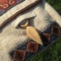 Hemp Indian Style Embroidery Hand Bag Purse Thailand A4673