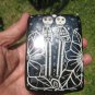 Skull Skeleton Ceramic Jewelry  Box  Day Of The Dead Taxco Mexico A27568