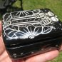 Skull Skeleton Ceramic Jewelry  Box  Day Of The Dead Taxco Mexico A27568