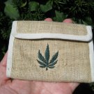Natural Hemp Wallet Marijuana Leaf Wallet  Thailand A3567