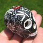 Small Hand Painted Ceramic Skull Cuernavaca Day of the Dead Mexico A3839