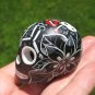 Small Hand Painted Ceramic Skull Cuernavaca Day of the Dead Mexico A3839