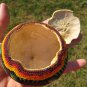 Huichol Bead Apple Fruit Box Art Hand Made Mexico A38
