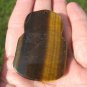 Tiger Eye Stone Chinese Old Man Ruisi Statue Pendant Amulet A2611