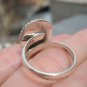 925 Silver Austerops Trilobite fossil Ring Taxco Size 7.25 Adjustable A6355