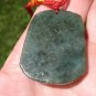 Natural Jadeite Jade Old Man Ruesi Monk Pendant Amulet Hanging Myanmar A25436