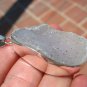 925 Silver Agate Geode Drusy Pendant Taxco Mexico A2947