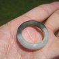 Natural Jadeite Jade Ring Northern Stone Mineral Size 7.5 US A528