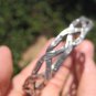 999 to 970 fine silver hill tribe bangle bracelet jewelry art Thailand A122