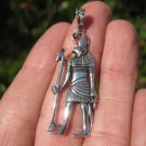 925 Silver Egyptian Bird God Horus God deity pendant necklace A17