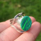 925 Silver Lab Created Opal Stone Ring 7 US A8543 925 Silver Lab Created Opal Stone Ring 7 US A8543