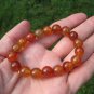 Natural Agate Carnelian Bead Bracelet Set A2664