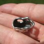925 Silver Skull Missing Tooth Pendant Necklace A2842