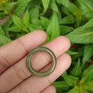 Natural Jadeite Jade ring Thailand jewelry stone mineral size  7.25 US  EB 073