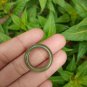 Natural Jadeite Jade ring Thailand jewelry stone mineral size 7.25 US EB 073