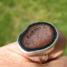 925 Silver Agate Geode Ring Taxco Mexico Size 7 US Adjustable A2955 925 Silver Agate Geode Ring Taxco Mexico Size 7 US Adjustable A2955