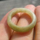 Natural Grade A Honey Jadeite Jade ring stone carving Size 7 US A436 Natural Grade A Honey Jadeite Jade ring stone carving Size 7 US A436