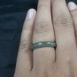 Natural  Grade A  Jadiete  Jade ring stone carving  Size  6.75   A7127