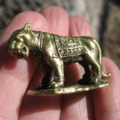 Brass Metal Lion Tiger Statue Thailand Lucky Amulet A976 Brass Metal Lion Tiger Statue Thailand Lucky Amulet A976