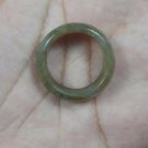 Natural  Grade A  Jadiete  Jade ring stone carving  Size 8 A771